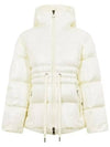 TALEVE Logo Patch Padding Ivory 1A001 25 5963V 034 - MONCLER - BALAAN 1