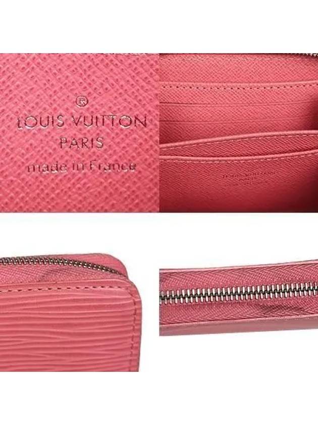 M61206 Epi Leather Pink Zippy Coin Perth Half Wallet - LOUIS VUITTON - BALAAN 5