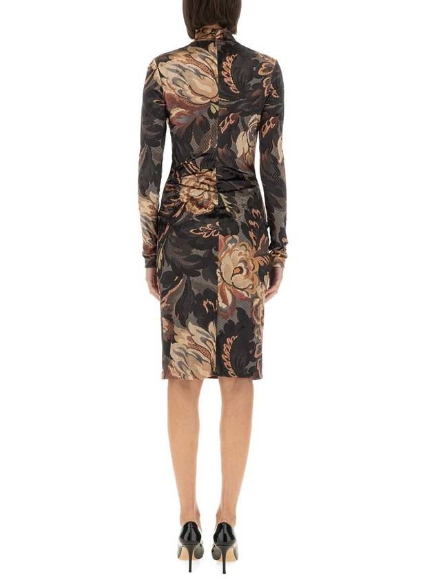 Etro Printed Chenille Dress - ETRO - BALAAN 3