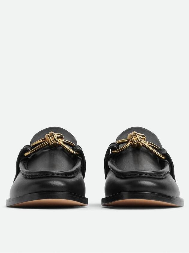 Astaire Leather Loafers Black - BOTTEGA VENETA - BALAAN 5