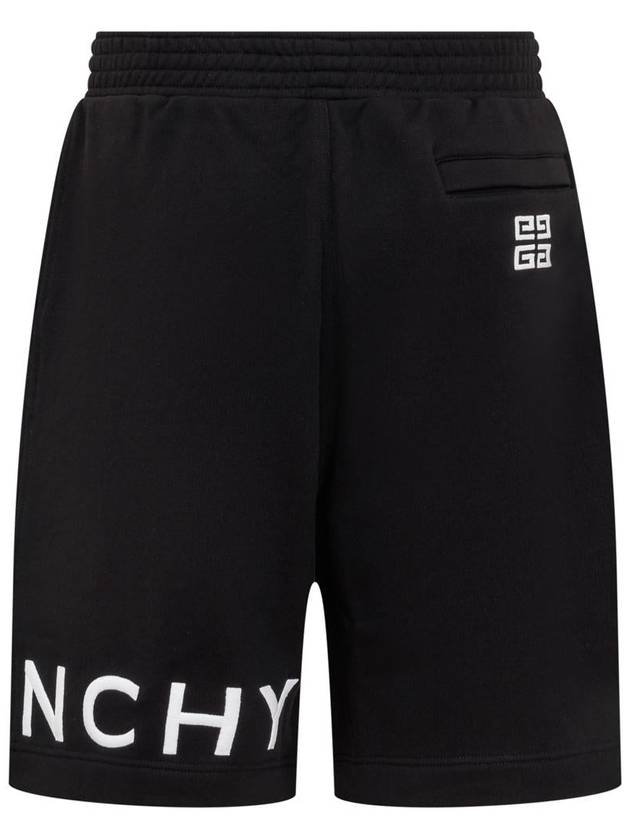 Logo Print Pocket Shorts Black - GIVENCHY - BALAAN 3