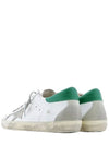 Superstar Low Top Sneakers Green White - GOLDEN GOOSE - BALAAN 5