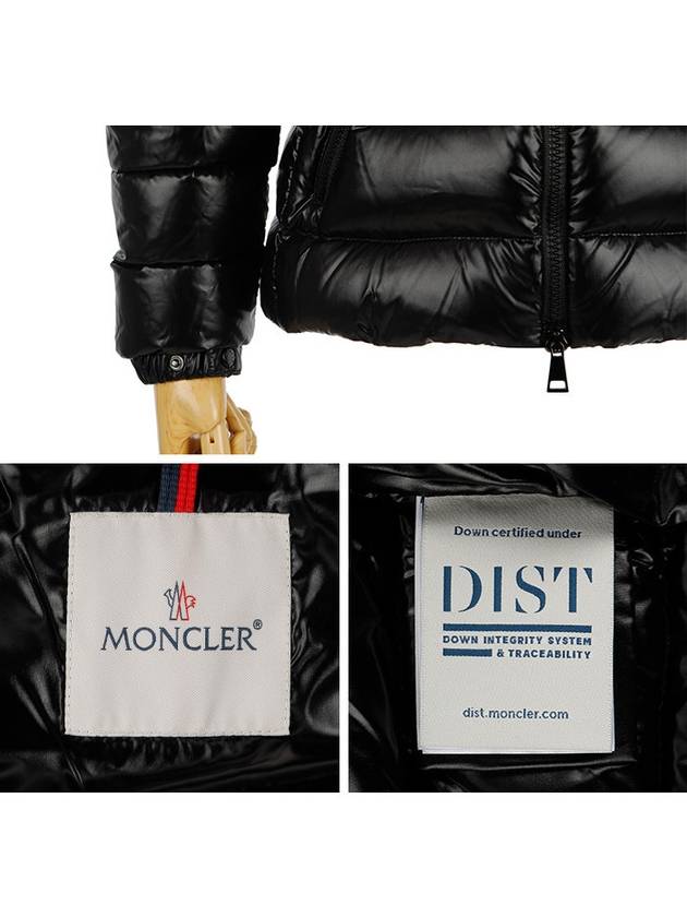 4631425 C0061 999 BADYFUR Glossy Black Hood Fur Padding - MONCLER - BALAAN 6