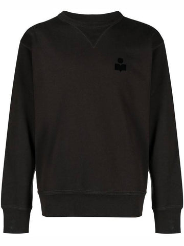 Men's Mike Logo Sweatshirt Faded Black - ISABEL MARANT - BALAAN 1