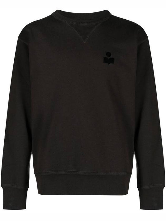 Men's Mike Mike Logo Sweatshirt Faded Black - ISABEL MARANT - BALAAN.