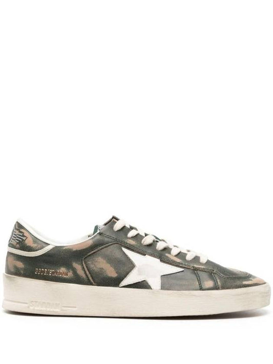 Star Dan distressed leather sneakers GMF00667F00545235713 - GOLDEN GOOSE - BALAAN 1