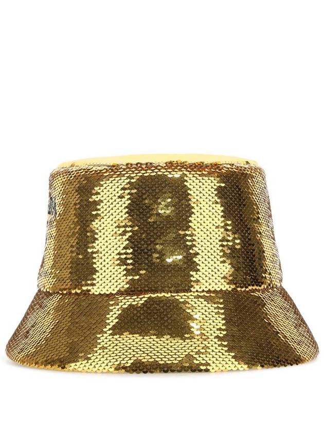 sequin bucket hat gold - PRADA - BALAAN 2