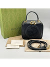 Blondie Top Handle Bag Black 744434 - GUCCI - BALAAN 10