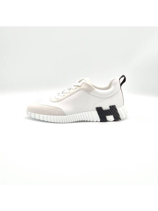 Bouncing Low Top Sneakers White - HERMES - BALAAN 7