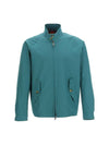 Men's G4 Modern Classic Harrington Zip-Up Jacket Green Lake - BARACUTA - BALAAN 1