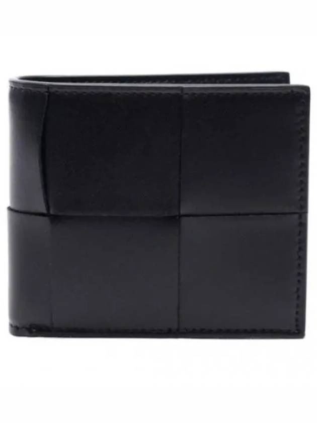 Intrecciato Leather Half Wallet Fondant - BOTTEGA VENETA - BALAAN 2