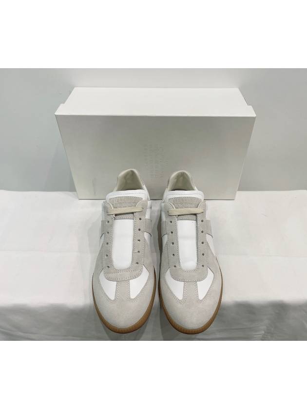 Replica Calfskin Low Top Sneakers White - MAISON MARGIELA - BALAAN 4