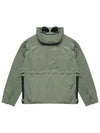 Chrome-R Goggle Utility Hooded Jacket Green - CP COMPANY - BALAAN 4