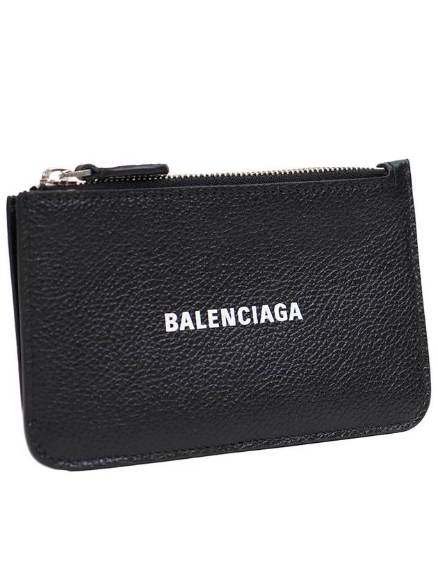 Cash Large Long Coin Card Wallet Black - BALENCIAGA - BALAAN 4