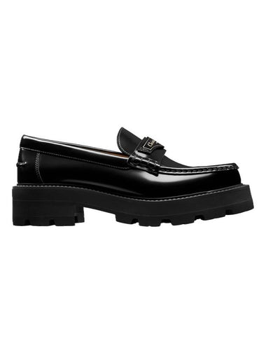 Boy Platform Loafer Black Brushed - DIOR - BALAAN 1