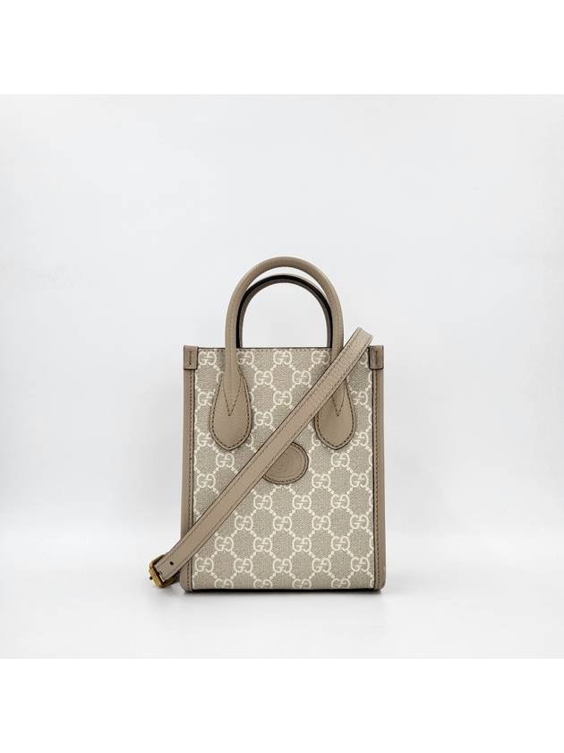 Women s Interlocking G Tote Bag Mini 4051 - GUCCI - BALAAN 4