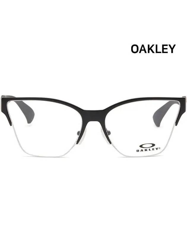 Glasses frame OX3243 0155 black cat eye semirimless - OAKLEY - BALAAN 3