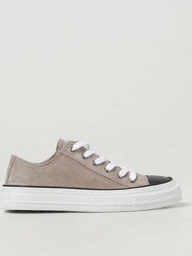 Sneakers Brunello Cucinelli in pelle scamosciata e monile nickel-free - BRUNELLO CUCINELLI - BALAAN 1