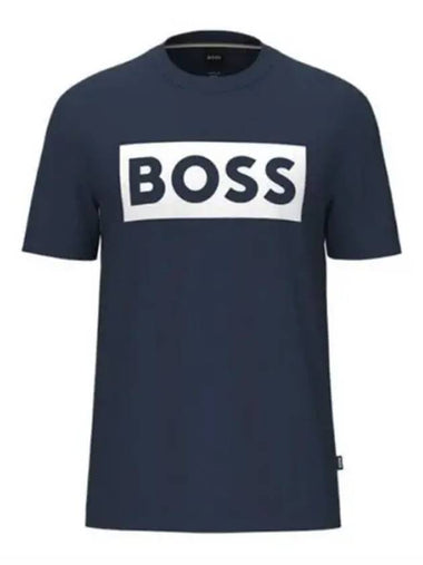 Logo cotton crew neck short sleeve t shirt 50471696 404 1149771 - BOSS - BALAAN 1