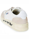 Men's Medalist Leather Low Top Sneakers White - AUTRY - BALAAN 3