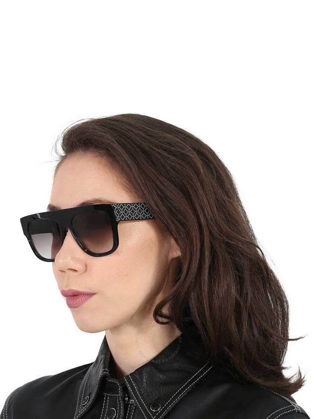 Alaia Azzedine Grey Gradient Rectangular Ladies Sunglasses AA0010S 001 54 - ALAIA - BALAAN 2