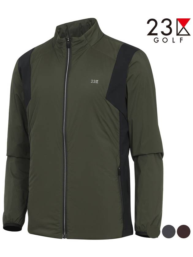 Golf side line color combination zip-up EL3MJP004 - 23KU - BALAAN 3