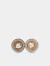 Medusa Head stud earrings 10163811A00620 - VERSACE - BALAAN 2