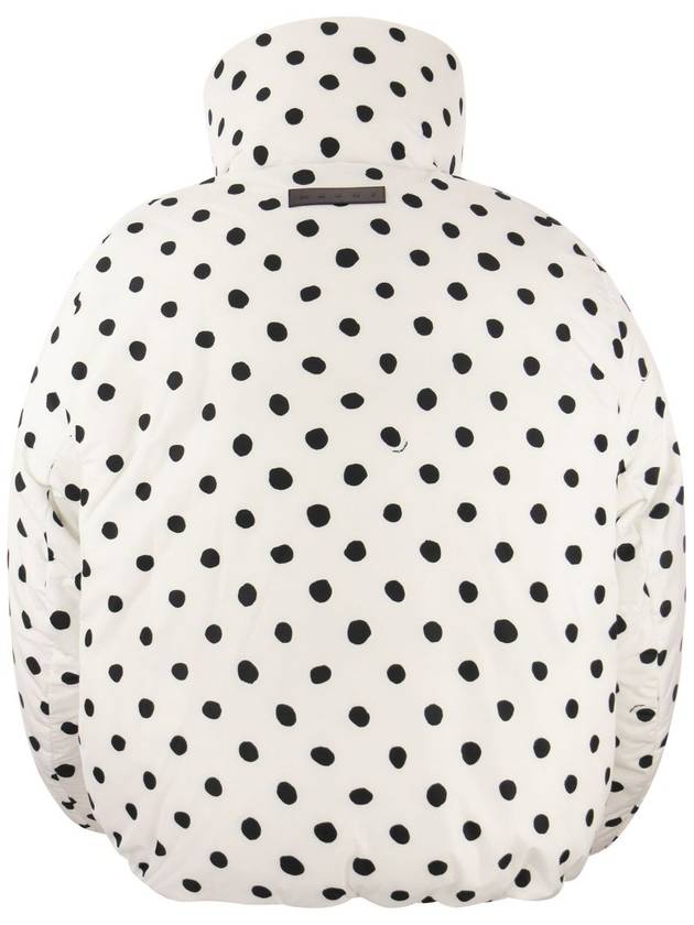 Polka Dot Puffer Padding White - MARNI - BALAAN 3