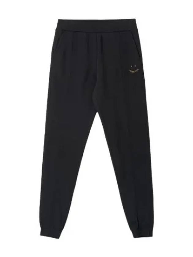 Happy Logo Jogger Pants Black - PAUL SMITH - BALAAN 1