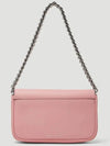 Marc Jacobs J MARC logo fold pink leather chain shoulder bag - MARC JACOBS - BALAAN 4