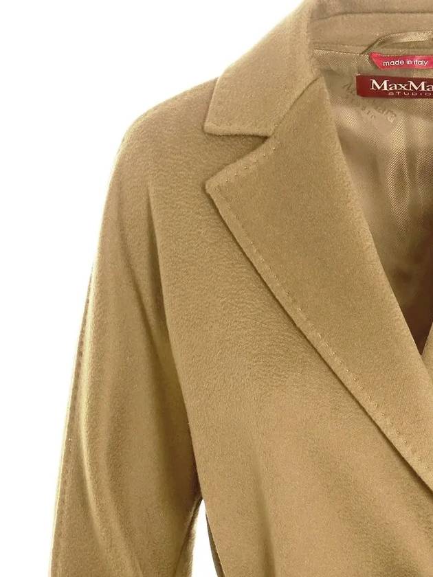 22FW Superbee 3SUPERB Belted Wool Coat 60161923 006 - MAX MARA - BALAAN 4