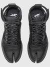 Reebok x Maison Margiela Men's Black Tabi Leather High Sneakers GX5041 - MAISON MARGIELA - BALAAN 3