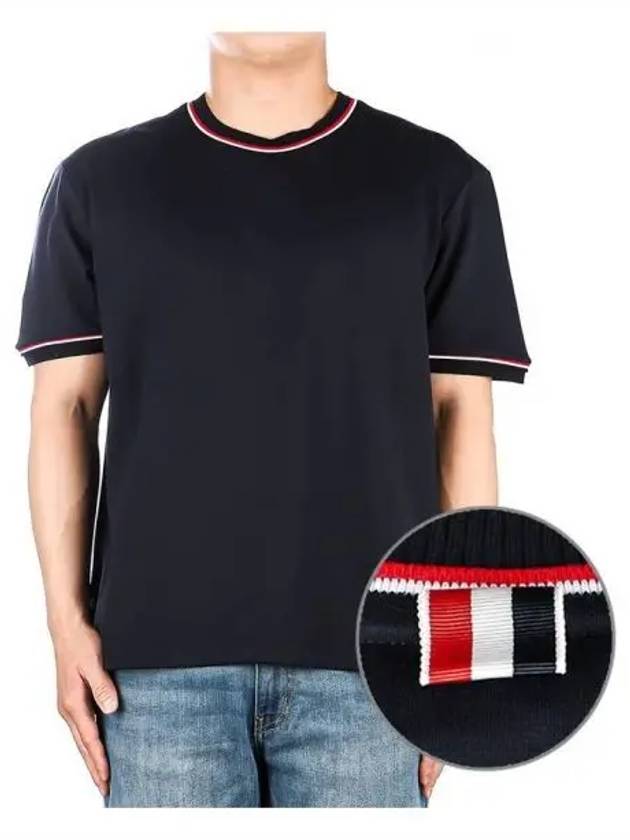 Men s short sleeve t shirt 271125 - THOM BROWNE - BALAAN 1