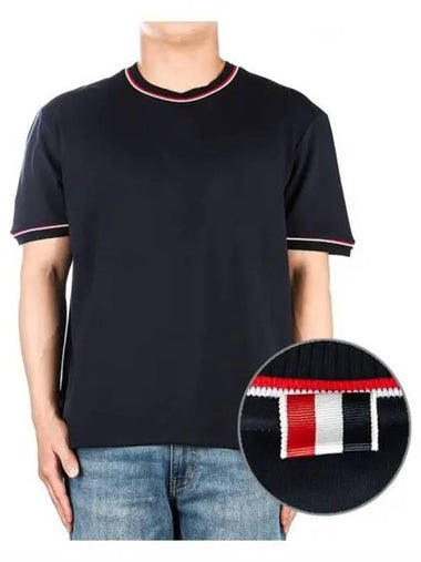 Men s short sleeve t shirt 270256 - THOM BROWNE - BALAAN 1