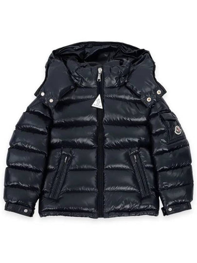 Kids New Maya Hooded Down Padding Night Blue - MONCLER - BALAAN 2