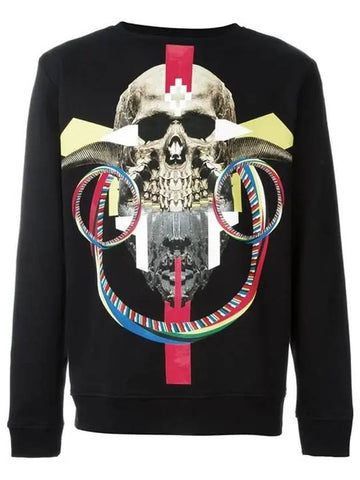 16SS BATAVIA Round Sweatshirt CMBA009S16068008 1000 - MARCELO BURLON - BALAAN 1