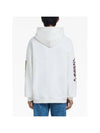 Graffiti Logo Printing Hoodie White - MARNI - BALAAN 4