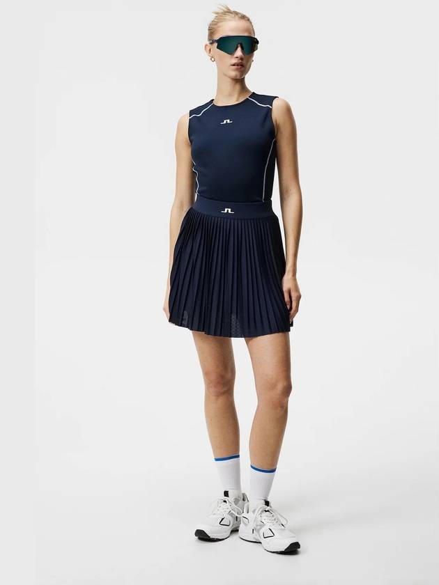 Women s Golf BINX Vince Skirt Navy - J.LINDEBERG - BALAAN 3