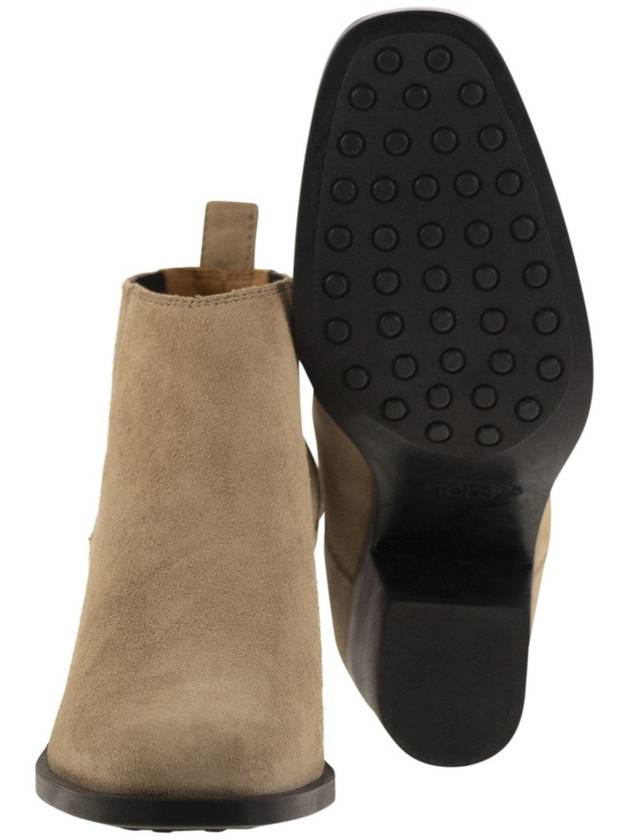 Suede boot - TOD'S - BALAAN 5