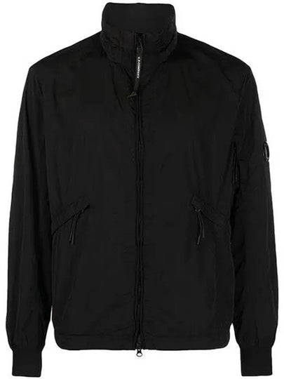 Chrome R Lens Wappen Nylon Zip-up Jacket Black - CP COMPANY - BALAAN 2