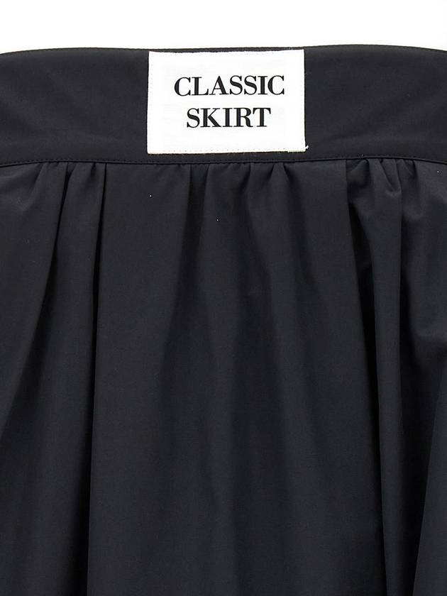 short skirt A012404300555 BLACK - MOSCHINO - BALAAN 5