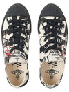 ORB Print Low-Top Sneakers Black Beige - VIVIENNE WESTWOOD - BALAAN 7