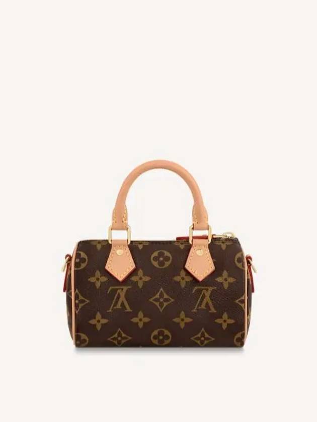 Nano Speedy Monogram Tote Bag Brown - LOUIS VUITTON - BALAAN 7