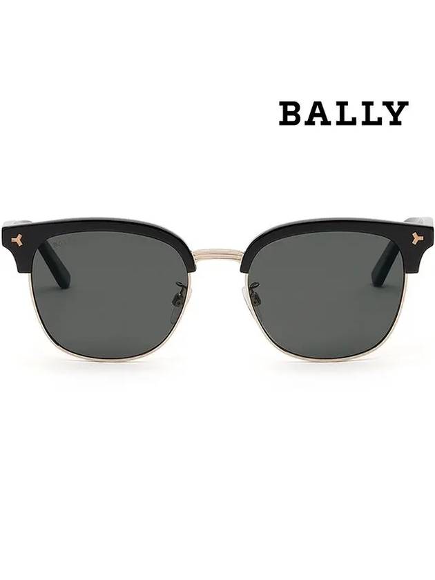 Eyewear Polarized Gold-Rimmed Sunglasses Black - BALLY - BALAAN 4