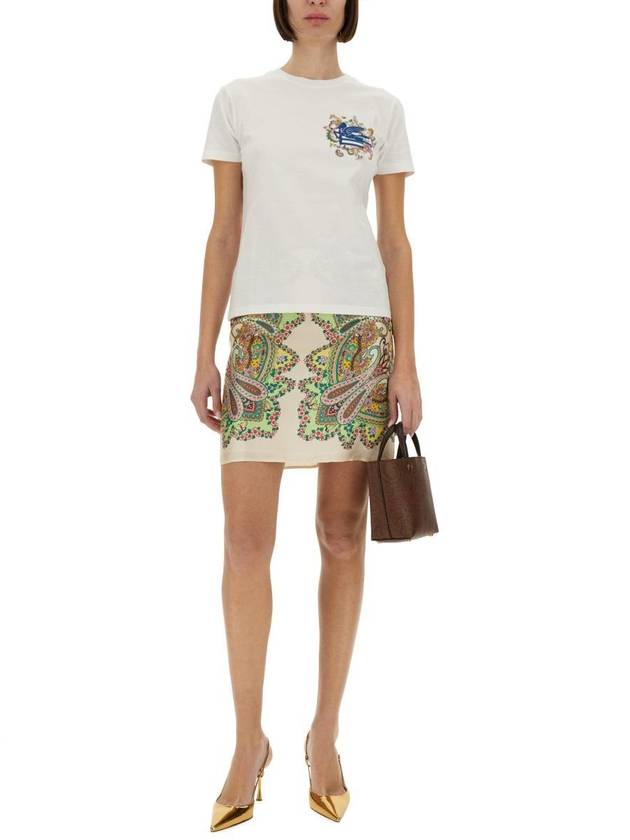 Etro Silk Mini Skirt - ETRO - BALAAN 2