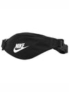 Heritage Waist Small Belt Bag Black - NIKE - BALAAN 1