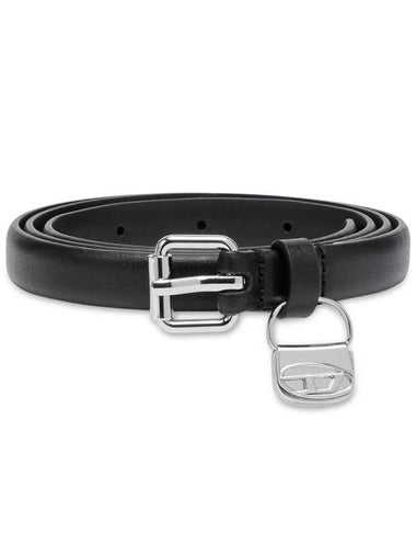 B Charm Leather Belt X09973PR227 - DIESEL - BALAAN 1