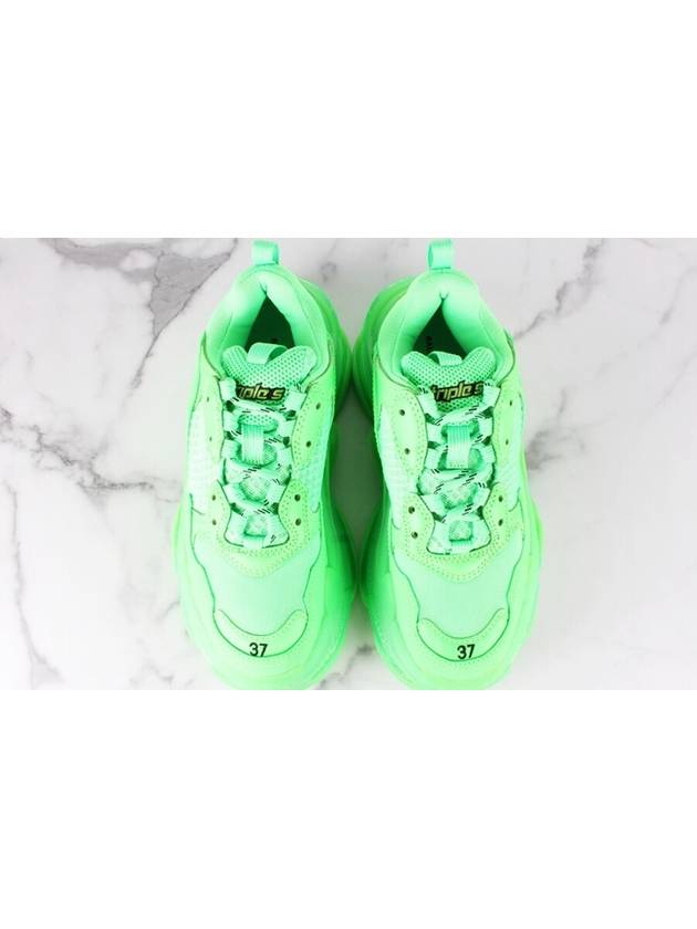 Triple S air sole sneakers green fluorescent 37 240 - BALENCIAGA - BALAAN 8