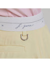 Golf Wear Uncut Chiffon Pleated Skirt Lemon - J JANE - BALAAN 4