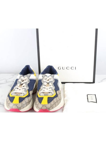 Rhyton chunky sole sneakers 7 260 - GUCCI - BALAAN 2